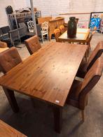EetkamerTafel met 4 stoelen, Huis en Inrichting, Complete eetkamers, Ophalen, Zo goed als nieuw