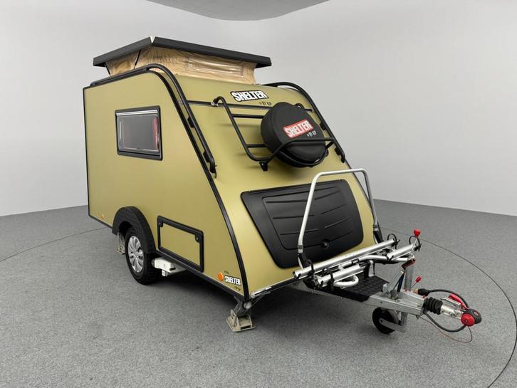 Kip Shelter OFF ROAD Luifel Zonnepaneel Mover TOT 1000 kg, Caravans en Kamperen, Caravans, Bedrijf, tot en met 2, Overige, Kip