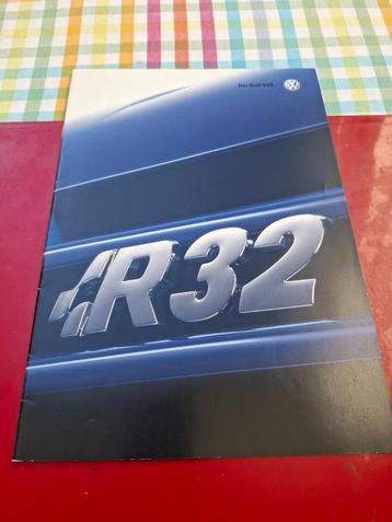 Volkswagen Golf IV R32 - Duitse folder 2002 beschikbaar voor biedingen