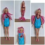 Barbie zeemeermin, Mattel, Ophalen of Verzenden, Zo goed als nieuw, Barbie