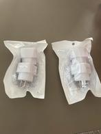 2x Nieuwe Reisstekker, Ophalen, Nieuw