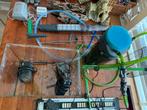 Aquarium, lampen, pomp, thermostaat, hout, Eheim bundel/los, Ophalen, Gebruikt, Overige typen