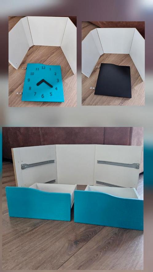 Ikea ZGAN  Laden en deurtjes  met inzet van Kallax kast, Huis en Inrichting, Kasten | Overige, Zo goed als nieuw, Ophalen of Verzenden