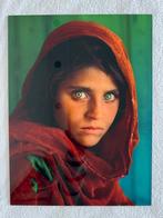 Dibond wanddecoratie – portret “Afghan Girl” (Steve McCurry), Antiek en Kunst, Ophalen of Verzenden