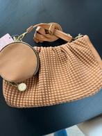 Leuk bruin tasje met extra accessoire, Ophalen of Verzenden, Zo goed als nieuw, Bruin, Schoudertasje