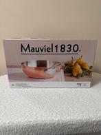 Nieuwe Mauviel 1830 Koperen Sauspan 18cm, Kookpan of Snelkookpan, Overige materialen, Inductieplaat, Nieuw