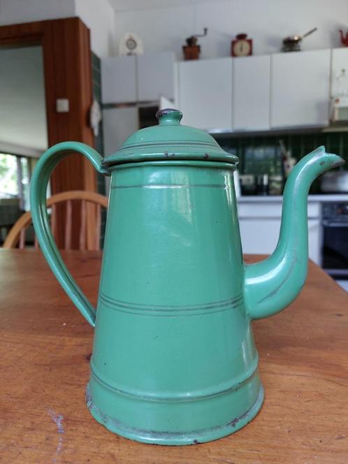 koffiekan van emaille, Antiek en Kunst, Antiek | Emaille, Ophalen of Verzenden