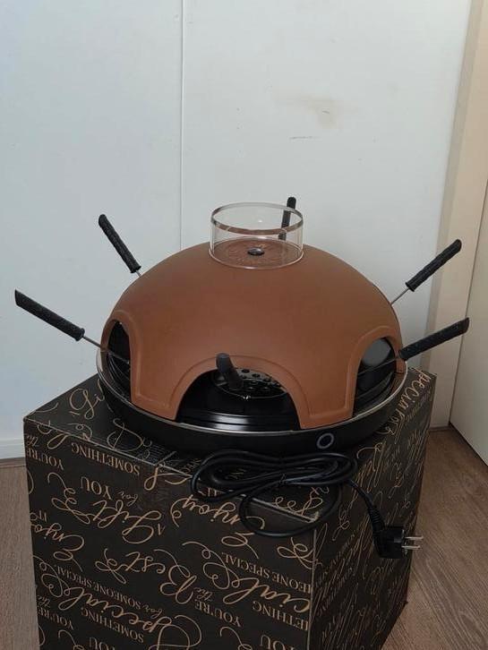 Tristar PZ-9156 Festa 6 Pizzamaker Pizzarette 6-persoons, Huis en Inrichting, Keuken | Potten en Pannen, Zo goed als nieuw, Ophalen