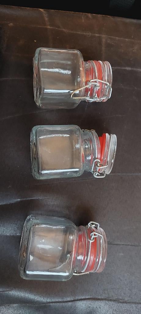 3 kleine wekpotten, Ophalen of Verzenden