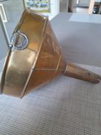 GROTE,  KOPEREN TRECHTER, Antiek en Kunst, Verzenden