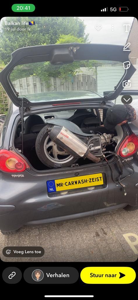 Gilera runner M08 blok snel, Fietsen en Brommers, Scooters | Piaggio, Zo goed als nieuw, Overige modellen, Benzine, Ophalen