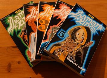 Manga, Shaman King, Takei, Nederlands, delen 1,2,3,4 en 5
