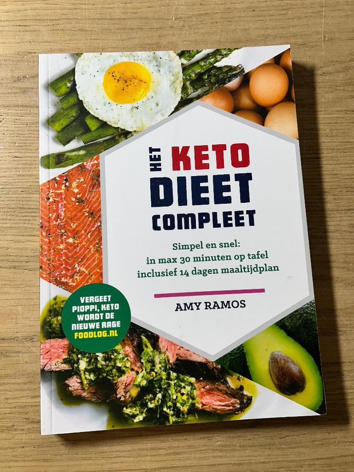 Het Keto Dieet Compleet, Boeken, Gezondheid, Dieet en Voeding, Zo goed als nieuw, Ophalen of Verzenden
