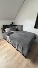 Twijfelaar 120x 200 meter incl. matras, Huis en Inrichting, Slaapkamer | Slaapbanken, 120 cm, Gebruikt, Bruin, Ophalen