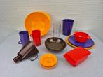 Vintage Mepal campingservies 20 st. Buiten servies 2 pers., Gebruikt, ., Ophalen of Verzenden, .