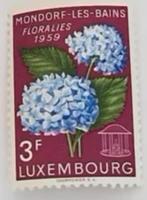 Luxemburg 1959 - yvert 564-566 - Bloemenfeest, Ophalen of Verzenden, Luxemburg, Postfris
