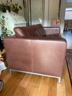 Leren bank Antonio Ricci bruin, Ophalen, Gebruikt, 75 tot 100 cm, Leer