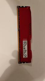 Kingston HyperX Fury Red DDR3 8 gb, Computers en Software, RAM geheugen, Ophalen of Verzenden, DDR3, Desktop