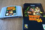 N64 Donkey Kong cartridge + boekje, Gebruikt, 1 speler, Vanaf 3 jaar, Ophalen