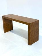 Vintage art deco Console tafel met Burlwood van Selva, Antiek en Kunst, Ophalen