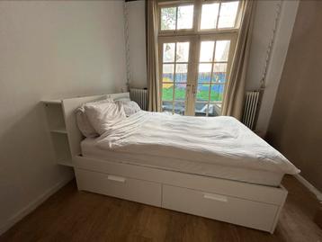IKEA Brimnes/Leirsund bed en hoofdbord te koop