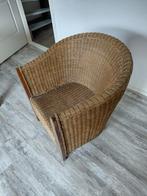 Rieten stoel, Huis en Inrichting, Stoelen, Ophalen, Riet, Gebruikt, Bruin