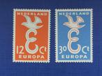 Postzegel NL 1958 PF Complete Serie Europa zegels 17-10, Ophalen of Verzenden, Na 1940, Postfris