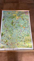 Schoolplaat Oost Nederland Wolters-Noordhoff, Antiek en Kunst, Antiek | Schoolplaten, Ophalen of Verzenden, Aardrijkskunde