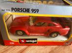 Porsche 959 Bburago, Hobby en Vrije tijd, Modelauto's | 1:24, Ophalen of Verzenden, Zo goed als nieuw, Auto, Bburago