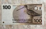 100 gulden 1977, Snip., Postzegels en Munten, Bankbiljetten | Nederland, Verzenden, 100 gulden, Los biljet