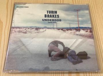 CD Single Turin Brakes - Underdog (Save Me) 4 Tracks beschikbaar voor biedingen