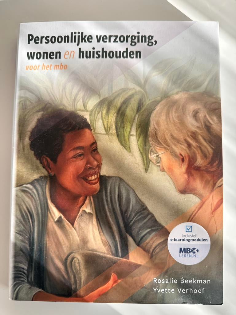 Persoonlijke verzorging, wonen en huishouden voor het mbo, Boeken, Ophalen of Verzenden, Zo goed als nieuw