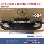 W205 S205 C43 AMG DIFFUSER + UITLAAT SIERSTUKKEN SET COMPLEE, Ophalen of Verzenden, Gebruikt, Mercedes-Benz