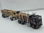 VOLVO F16 INTERCOOLER HOUTTRANSPORT MET KRAAN 1:50, Ophalen of Verzenden, Zo goed als nieuw, Hijskraan, Tractor of Landbouw, Conrad