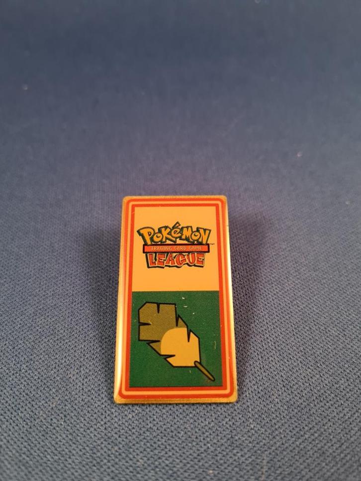 Pokémon Kanto League - Giovanni's Earth Badge, Hobby en Vrije tijd, Verzamelkaartspellen | Pokémon, Gebruikt, Verzenden