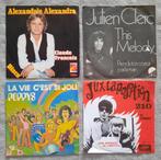 4x SINGLE - FRANSTALIGE HITS - Jaren 1960 - 1980, Cd's en Dvd's, Vinyl | Pop, Ophalen of Verzenden, 1960 tot 1980, Gebruikt, Overige formaten