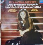Kyung Wha Chung - Lalo Symphonie Espagnole & Saint Saens, Verzenden, Zo goed als nieuw, Romantiek, 12 inch