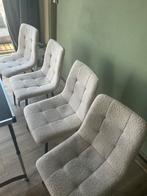 4 Beige Teddy Stoelen - Z.G.A.N., Huis en Inrichting, Ophalen, Bruin, Zo goed als nieuw, Vier