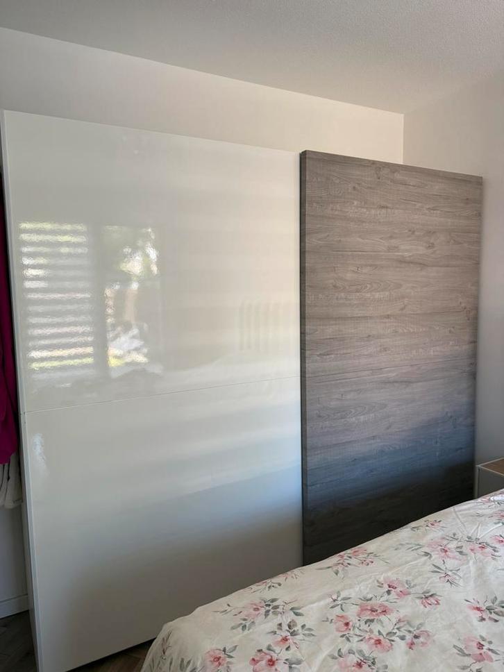 Kledingkast, commode en 2 nachtkastjes, Huis en Inrichting, Kasten | Kledingkasten, Zo goed als nieuw, Minder dan 100 cm, 200 cm of meer