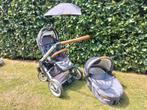 Complete Mutsy Evo kinderwagen Nomad dark grey, Kinderen en Baby's, Gebruikt, Mutsy, Verstelbare duwstang, Ophalen