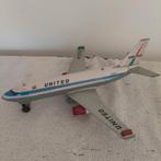 Vintage blikken vliegtuig Boeing 737U. United Airlines, Ophalen of Verzenden, Zo goed als nieuw, Overige typen