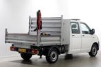 Volkswagen Transporter T6 2.0 TDI 150pk Lang D.C. Open laadb, Auto's, Bestelauto's, Voorwielaandrijving, 15 km/l, Gebruikt, Euro 6