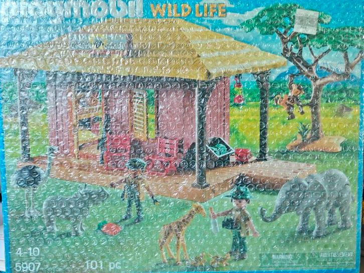 Wildlife 5907 - Met doos + handleiding, Kinderen en Baby's, Speelgoed | Playmobil, Zo goed als nieuw, Complete set, Ophalen of Verzenden