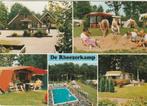HARDENBERG Camping De Rheezerkamp, Verzamelen, Ansichtkaarten | Nederland, Verzenden, 1980 tot heden, Gelopen, Overijssel