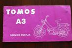 Tomos A3 1987 bromfiets instructie boekje, Ophalen of Verzenden, Gebruikt