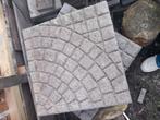 17 terrastegels 40 x 40 cm gratis, Tuin en Terras, Tegels en Klinkers, Ophalen, Gebruikt, Beton, Terrastegels