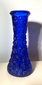 Vintage Persglazen Lars Hellsten Vaas - Skruf Zweden, Overige kleuren, Ophalen of Verzenden, Minder dan 50 cm, Glas