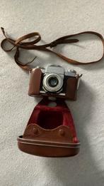 Zeiss Ikon Contaflex camera met hoes, Ophalen of Verzenden, Gebruikt, Compact, Overige Merken