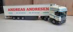 Tekno Scania 164L Andreas Andresen Danmark, Ophalen of Verzenden, Zo goed als nieuw, Bus of Vrachtwagen, Tekno