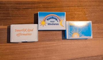 3 sets Inzichtkaarten affirmatie Vandaag/ Innerlijk kind beschikbaar voor biedingen